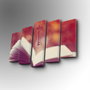 Wallity Cuadro Decorativo en Lienzo 5 Piezas 5PUC-156 Multicolor